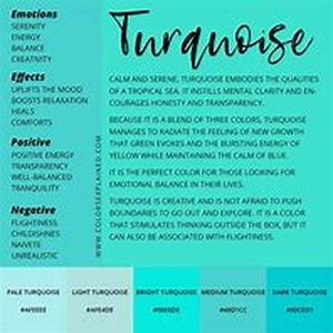 Is Turquoise For You