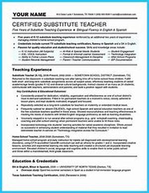 How To Write The Best Teacher Resume You Can