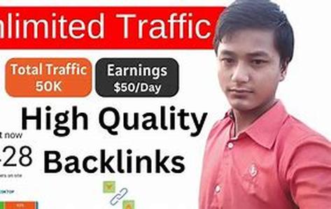 Unlimited traffic and backlinks