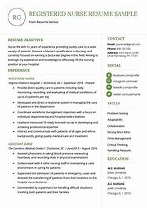 How to Write a Nursing Resume