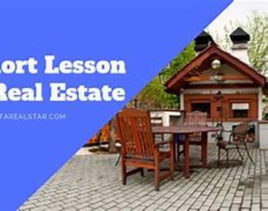 A Short Lesson on Real Estate