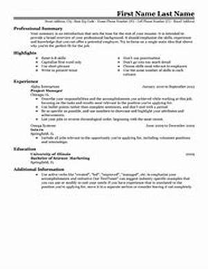 How to Write a Resume for Your First Job