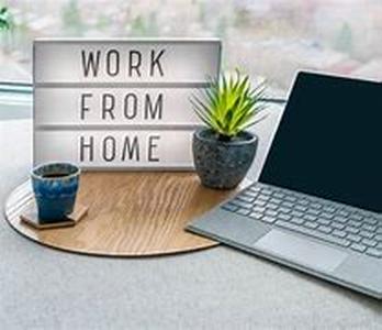 Work at Home on the Computer