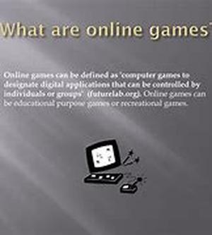 An Overview of Online Games