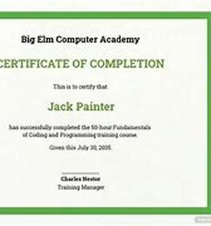 Computer Security Certification