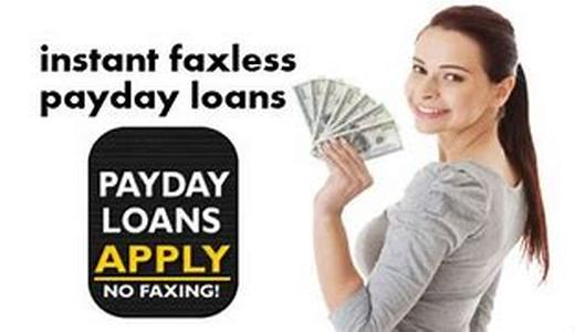 Faxless Payday Loans