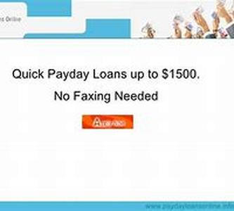 No Fax Payday Loans:  Convenience, Speed And Service