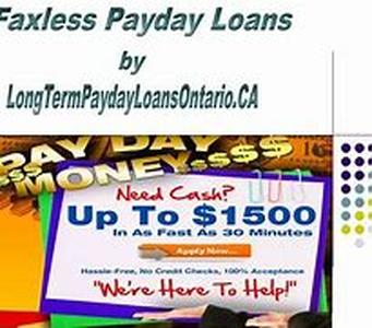 Faxless Payday Loan