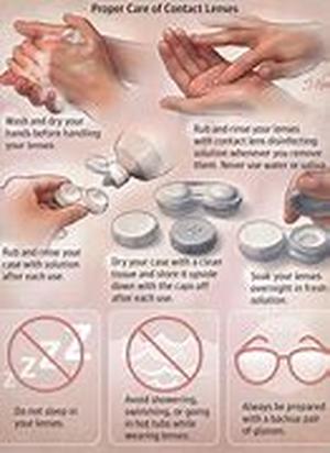 Contact Lenses Safety Tips