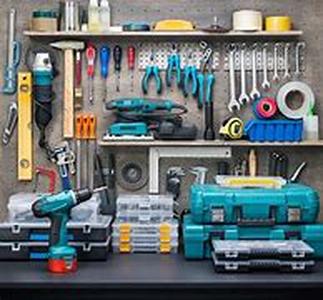 Garage storing  shelves