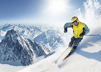 Skiing at Breckenridge Mountain