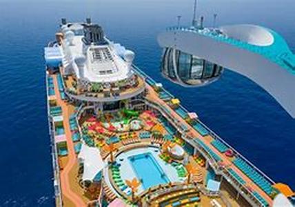 Royal Caribbean cruises via Freedom of the Seas  Since the launch of Queen Mary 2 by Cunard, experiencing Royal Caribbean cruises via Freedom of the Seas was the most awaited in the traveling industry